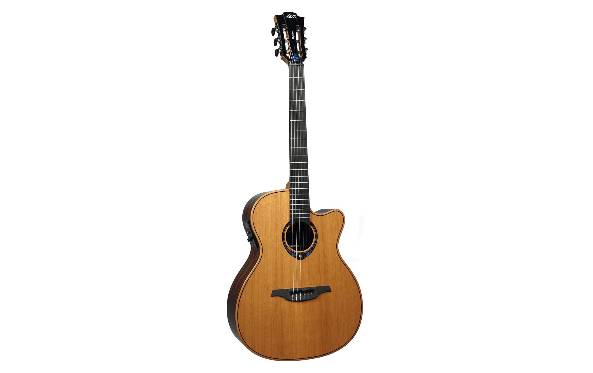 LAG Guitars TNHV15ACE Smart-Nylonsaiten-Hybrid-Gitarre mit kaufen Schweiz | Mediatech.ch