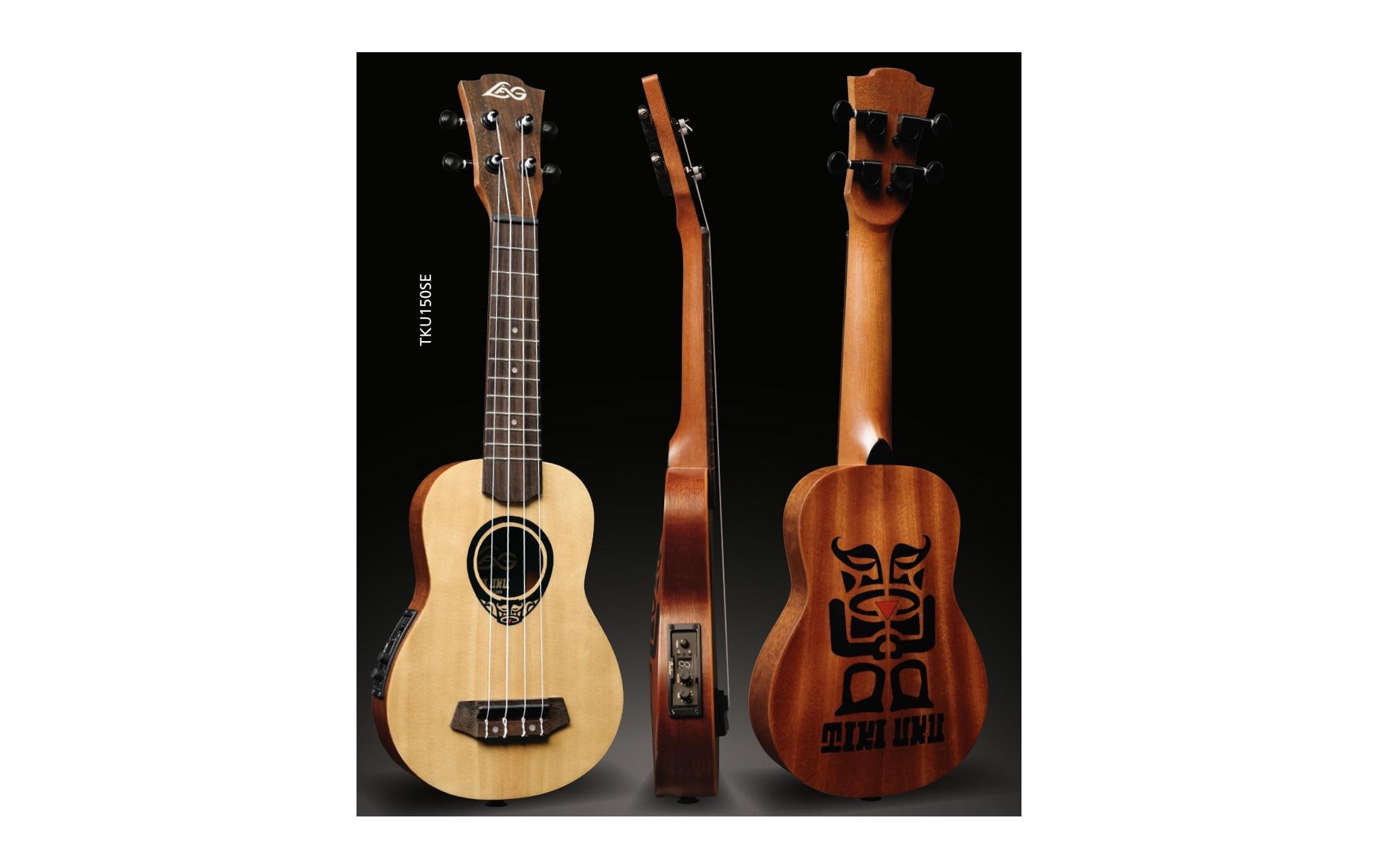 LAG Guitars TKU150SE Baby Sopran Elektro-Akustisch kaufen Schweiz | Mediatech.ch