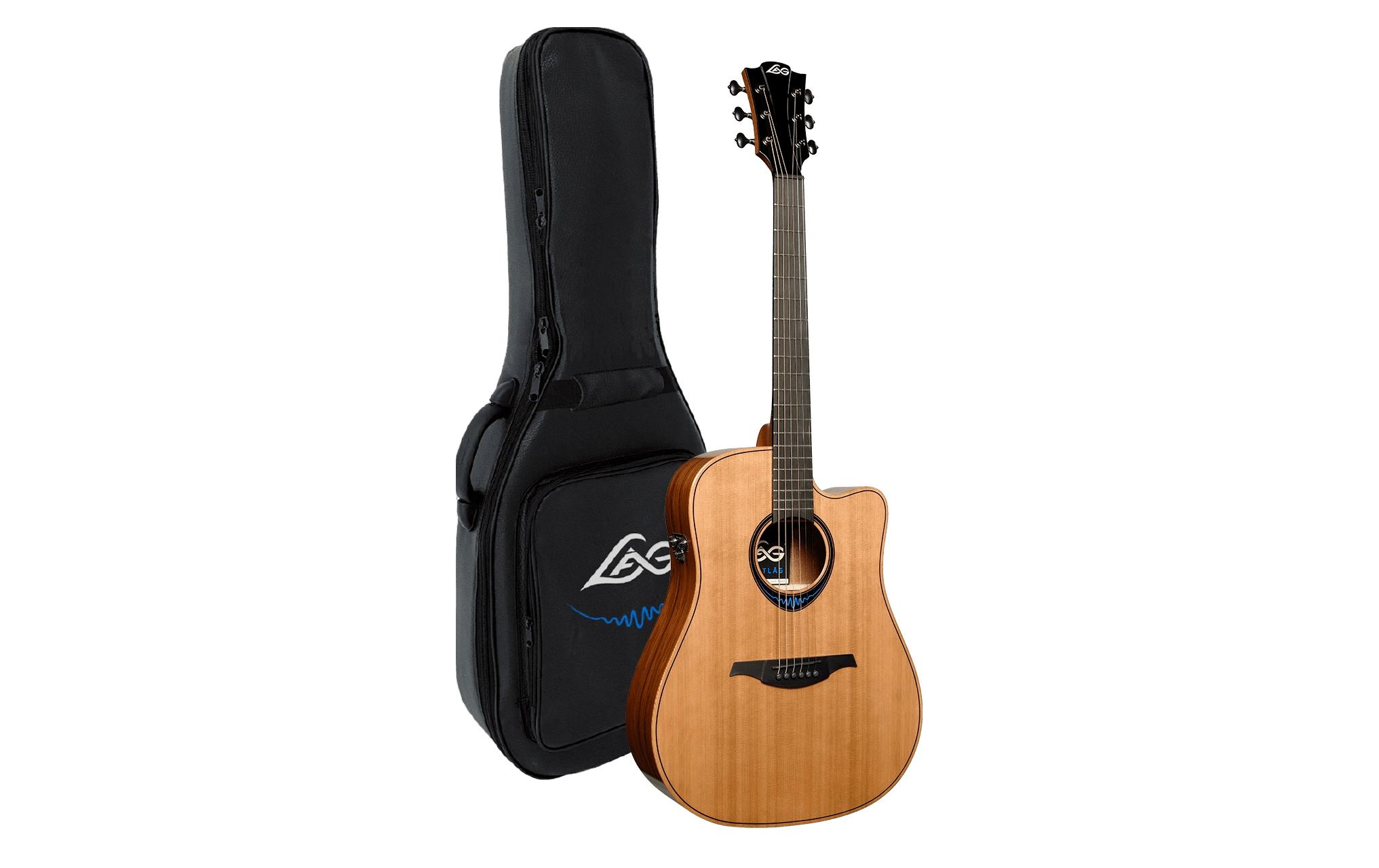 LAG Guitars TBW2DCE BlueWave 2 Tramontane Dreadnought Cutaway kaufen Schweiz | Mediatech.ch
