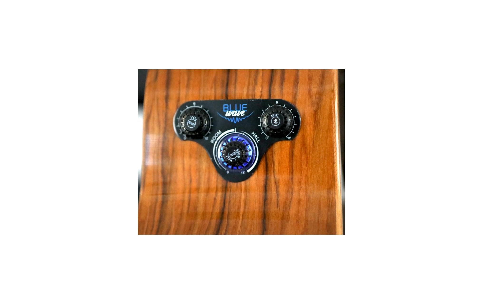 2253080_2 - Mediatech LAG Guitars TBW2DCE BlueWave 2 Tramontane Dreadnought Cutaway