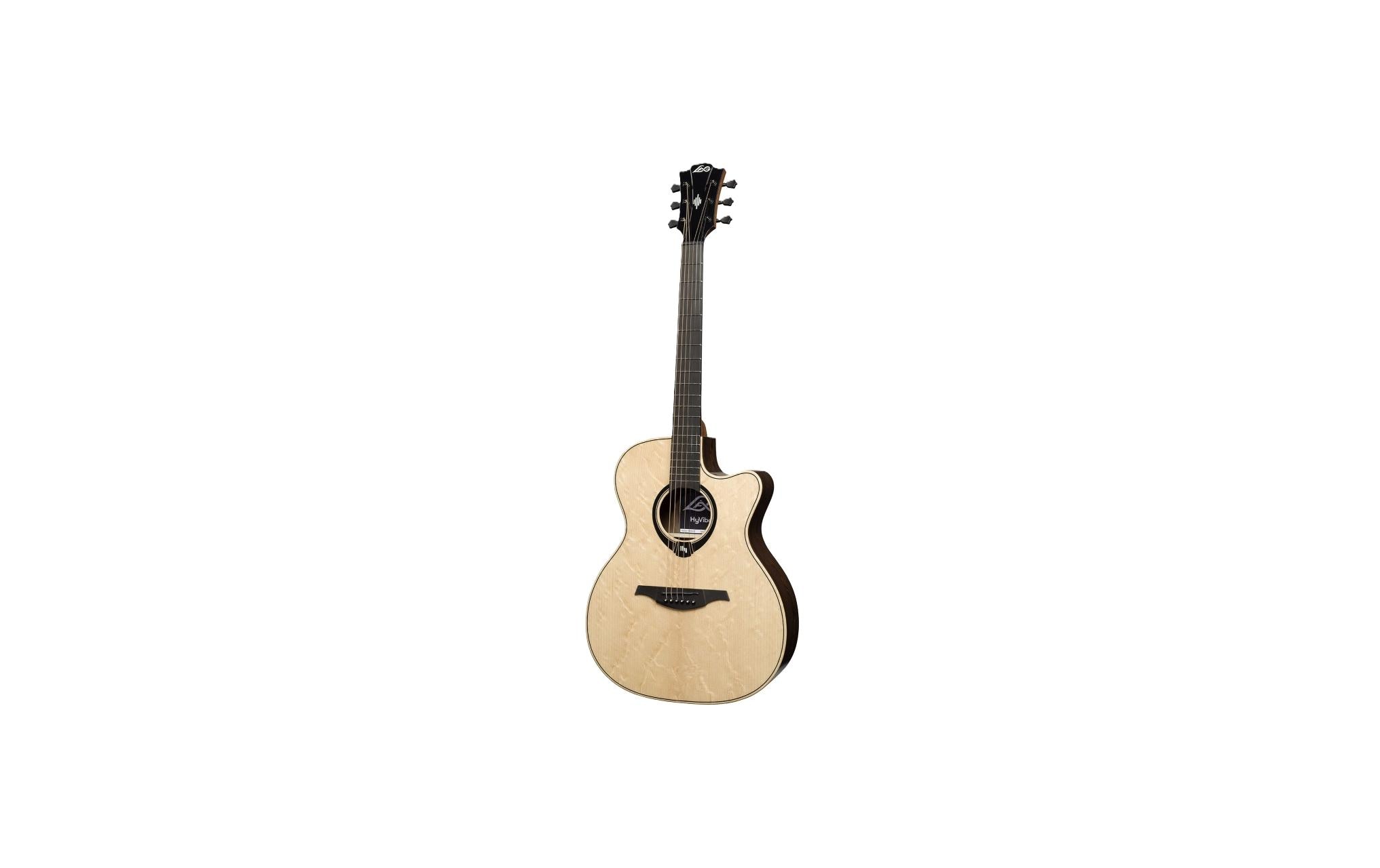 LAG Guitars HyVibe 30 ACE Auditorium Cutaway Elektro Natural kaufen Schweiz | Mediatech.ch