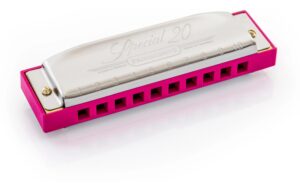 Hohner Special 20 C-Dur Pink Mundharmonika, diatonisch
