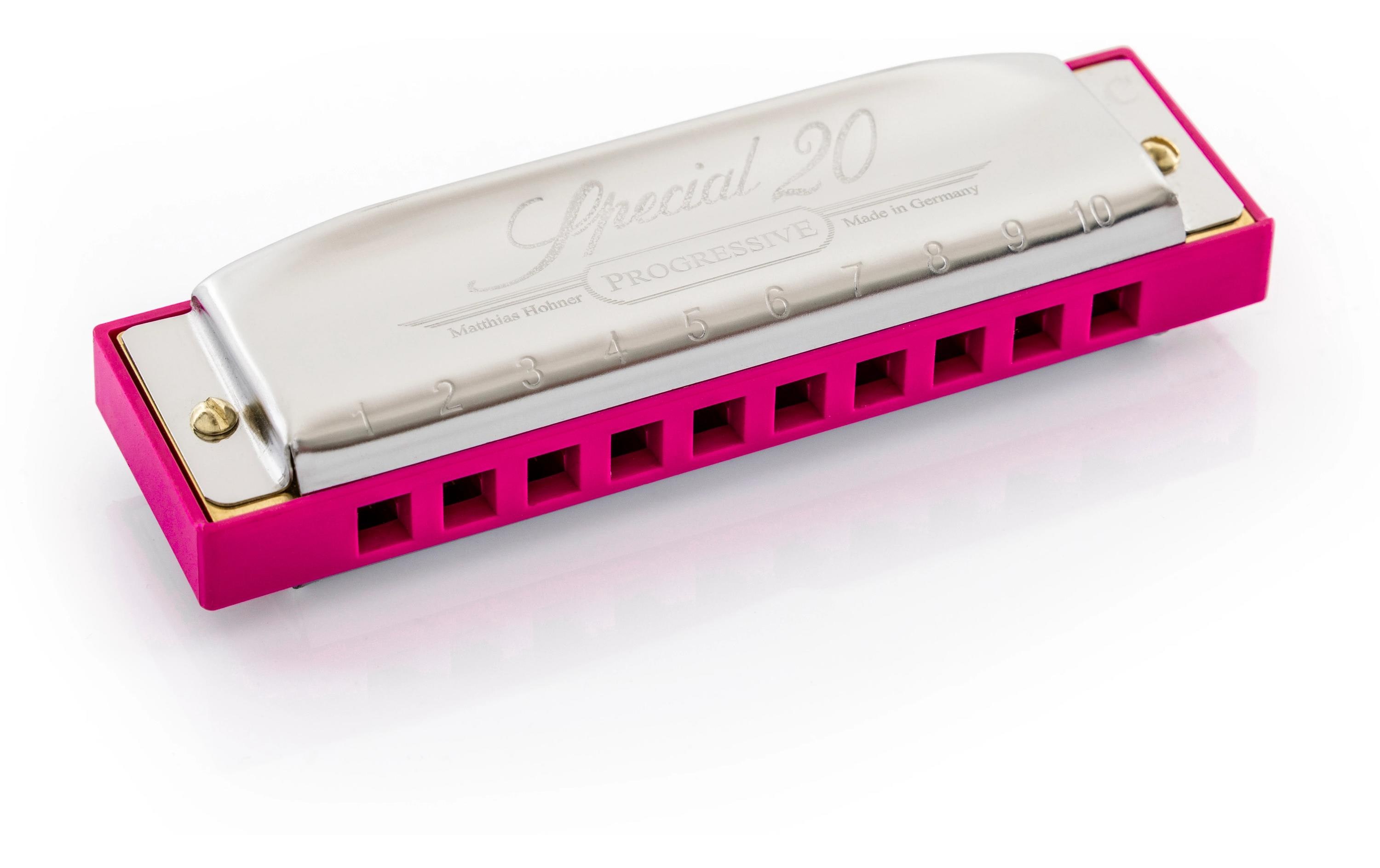 Hohner Special 20 C-Dur Pink Mundharmonika, diatonisch kaufen Schweiz | Mediatech.ch