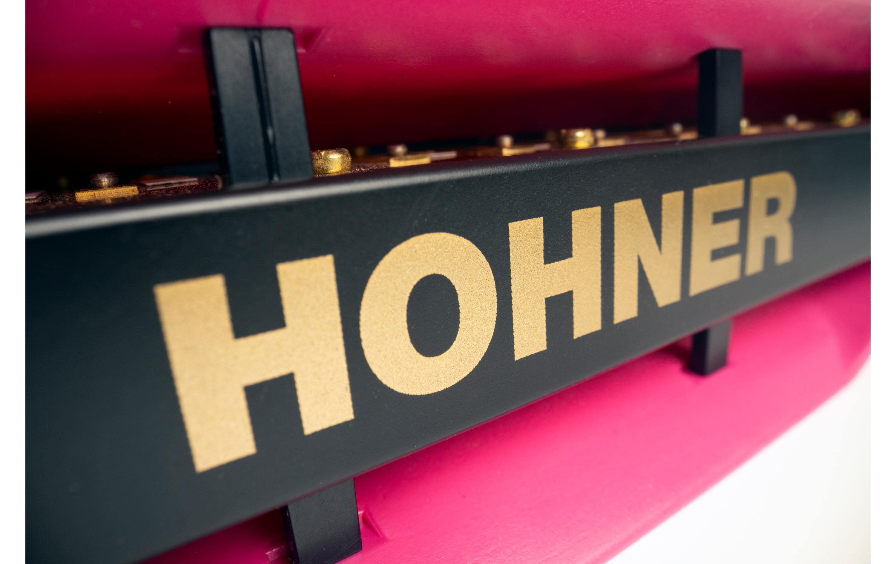 2253449_1 - Mediatech Hohner CX12 Pink Mundharmonika, chromatisch