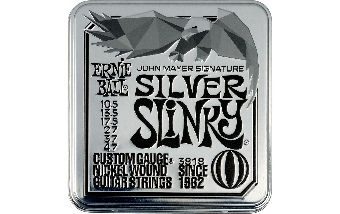 Ernie Ball John Mayer Silver Slinky Saitensatz E-Gitarre Vernickelter Stahl kaufen Schweiz | Mediatech.ch