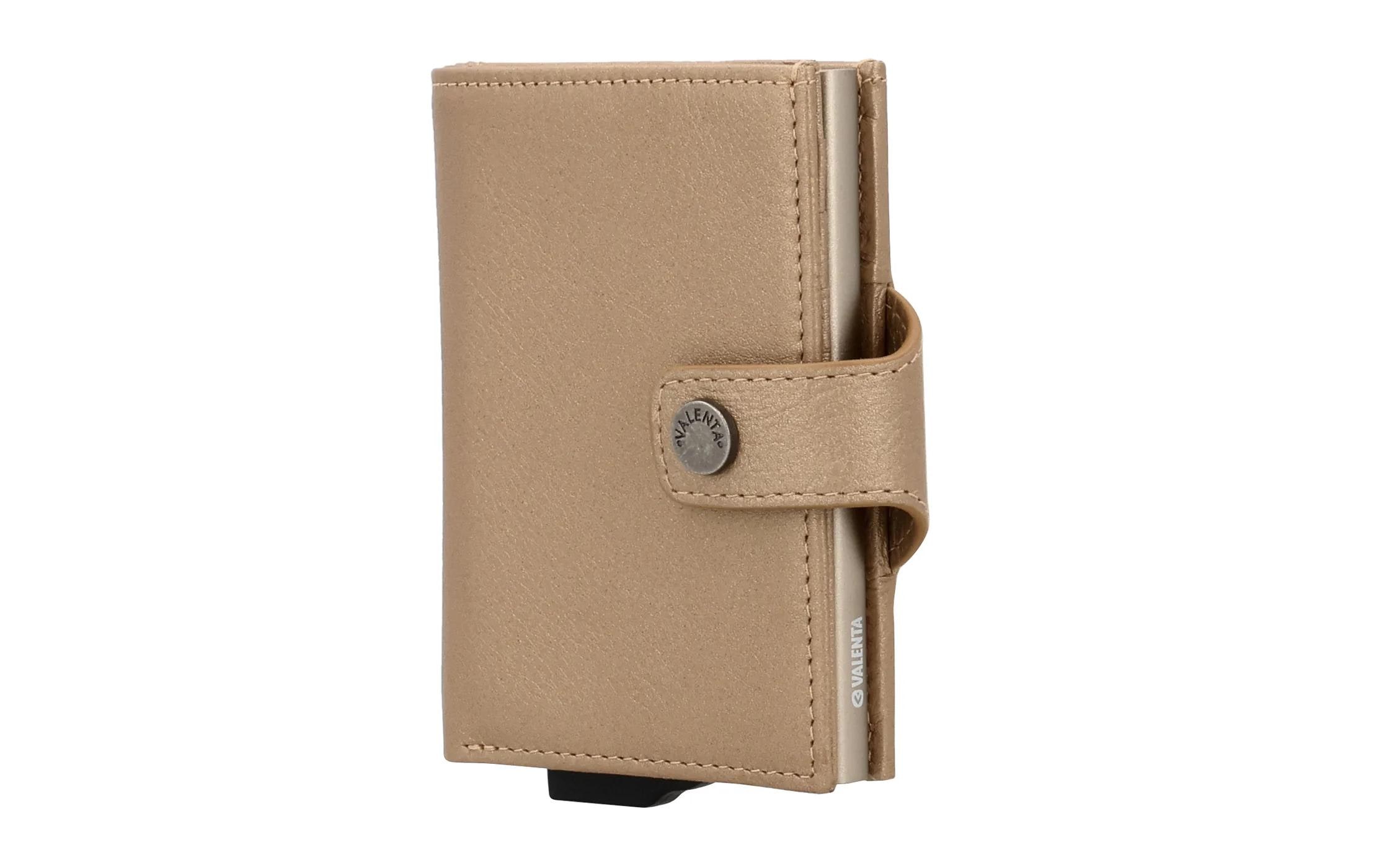VALENTA Card Case Plus Wallet Luxe Metal Sand kaufen Schweiz | Mediatech.ch