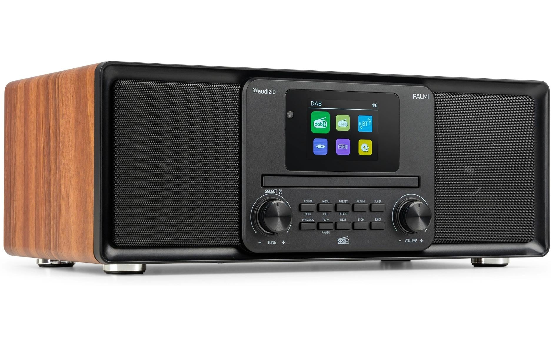 Audizio Palmi-WD DAB+/CD-Radio, Bluetooth, Akku, helles Holz kaufen Schweiz | Mediatech.ch