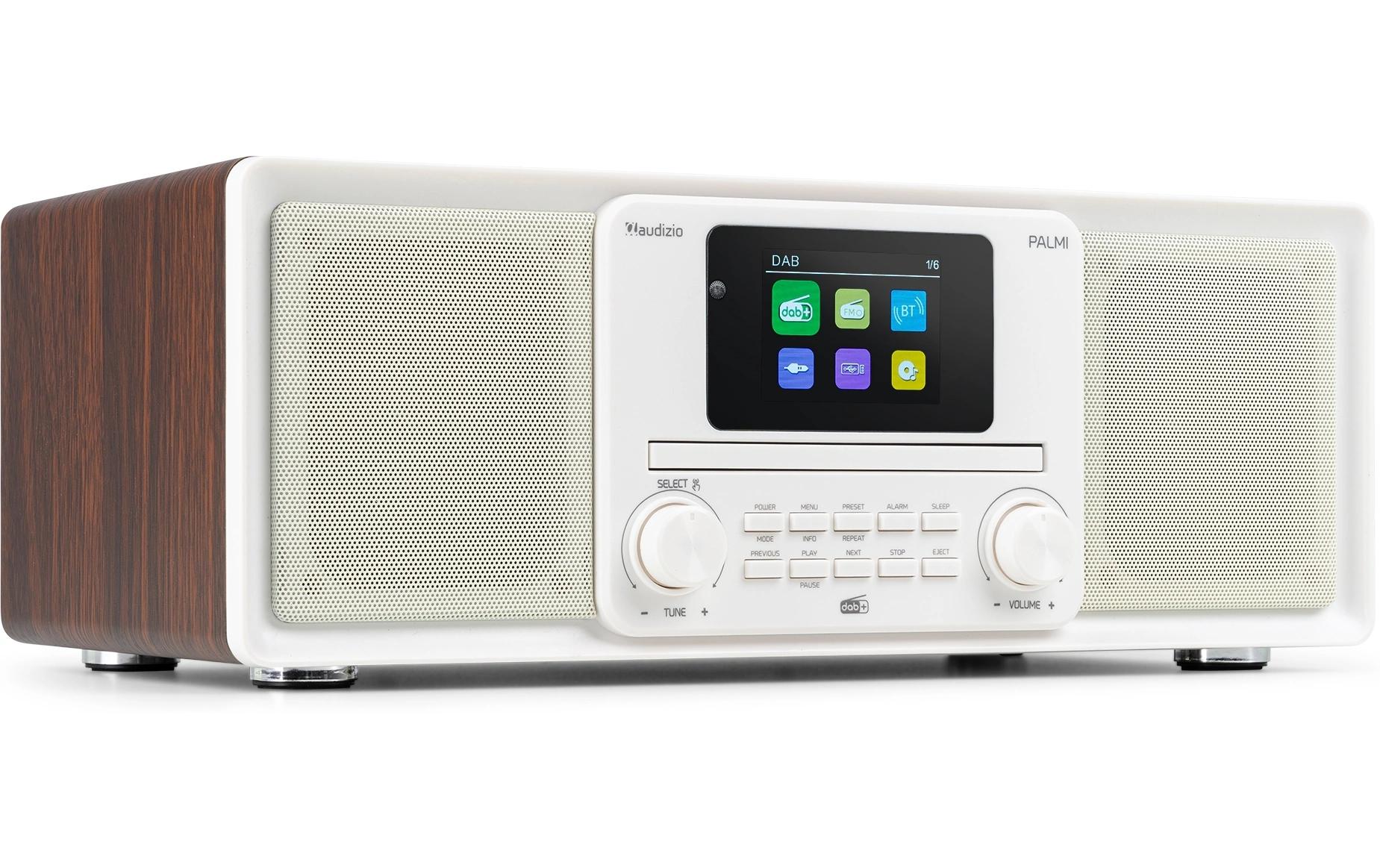 Audizio Palmi-WH DAB+/CD-Radio, Bluetooth, Akku, Weiss kaufen Schweiz | Mediatech.ch
