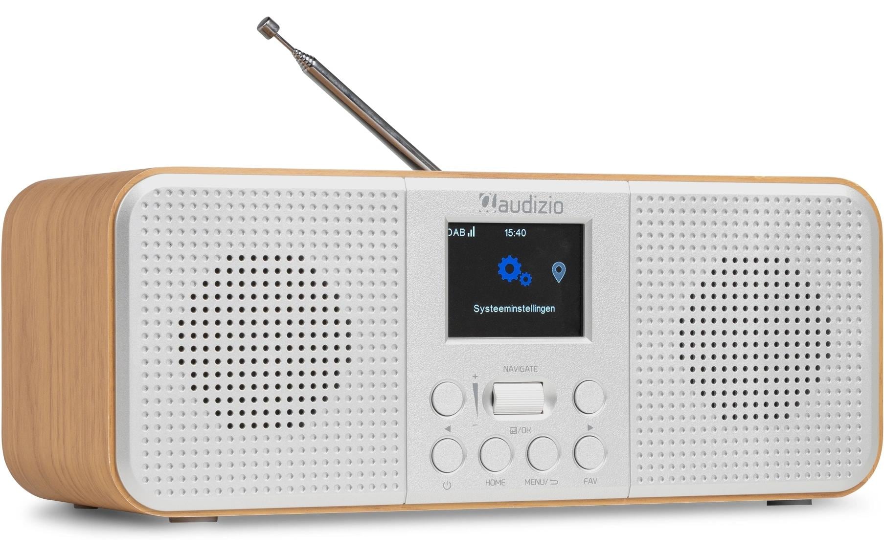 Audizio Bucine-WH Internetradio, DAB+, WLAN, Bluetooth, Weiss kaufen Schweiz | Mediatech.ch