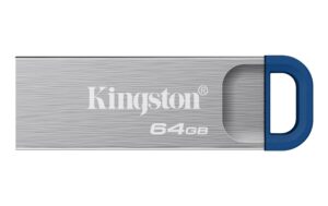 Kingston DataTraveler Kyson 64GB, USB 3.2 220MB/s, mit kappenlosem Metallgehäuse kaufen Schweiz | Mediatech.ch