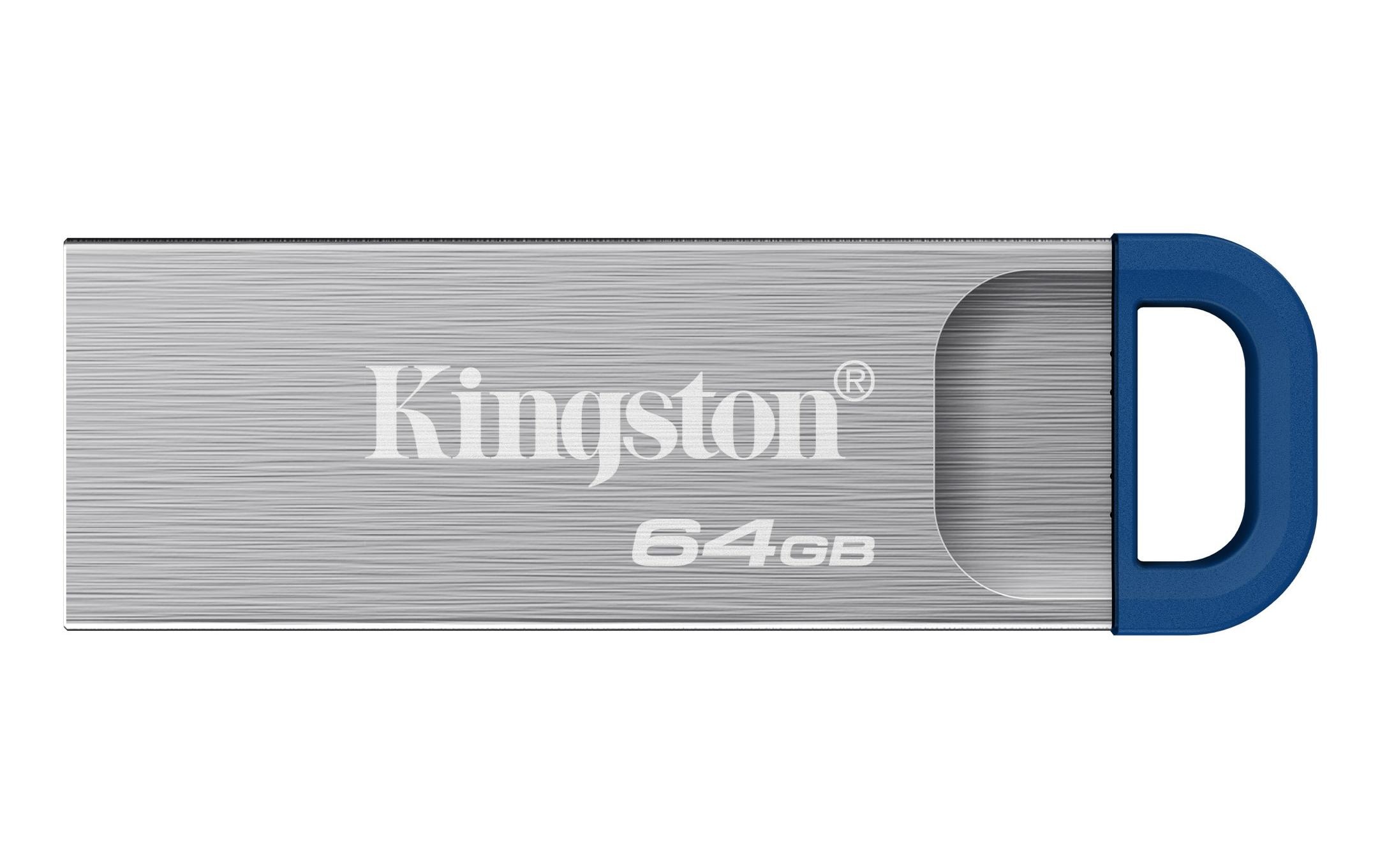 Kingston DataTraveler Kyson 64GB, USB 3.2 220MB/s, mit kappenlosem Metallgehäuse kaufen Schweiz | Mediatech.ch