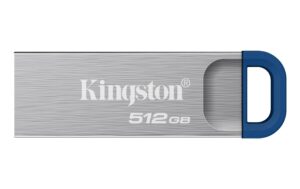 Kingston DataTraveler Kyson 512GB, USB 3.2 220MB/s, mit kappenlosem Metallgehäuse kaufen Schweiz | Mediatech.ch