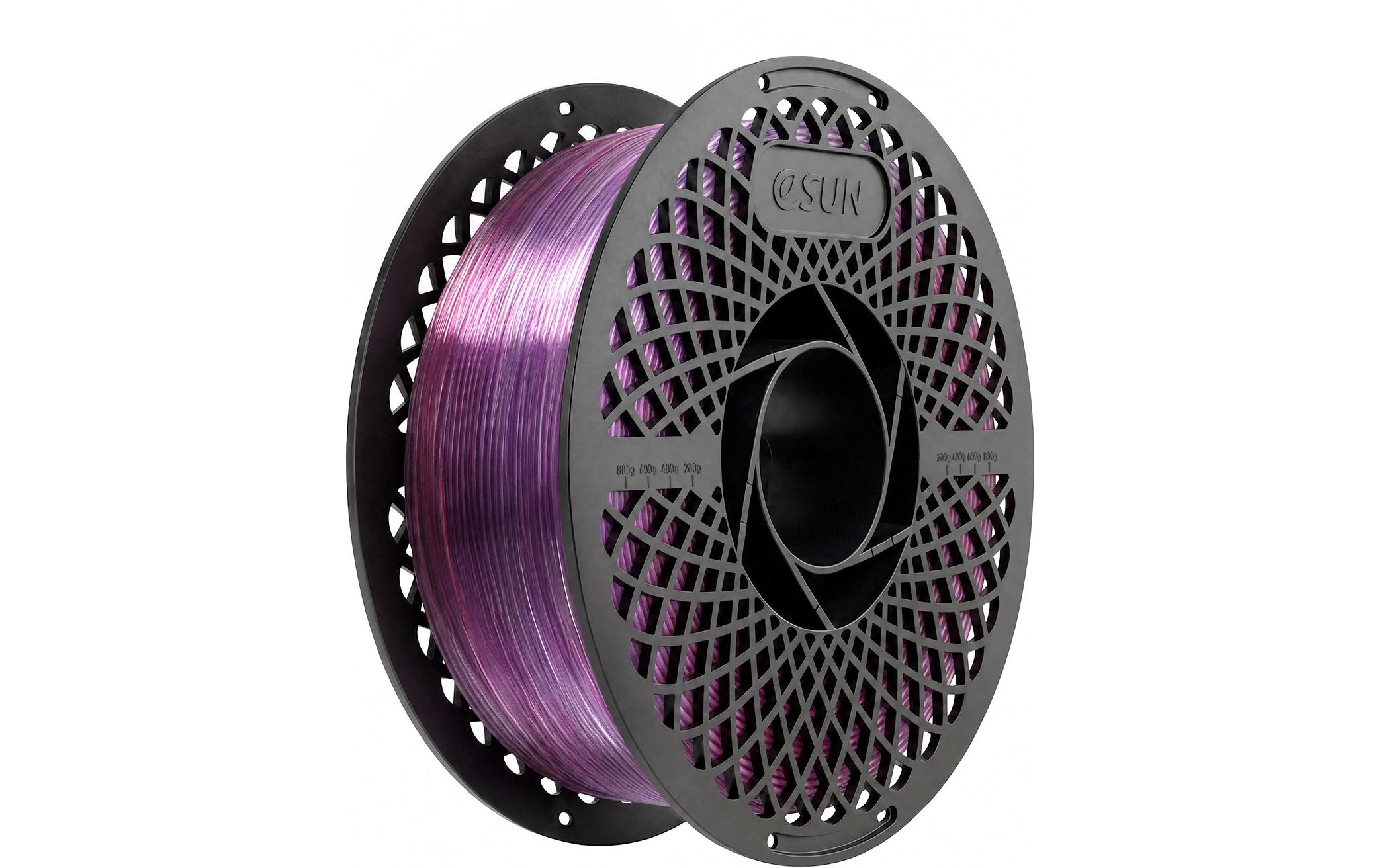 eSUN PLA Clear Rainbow Lila-Rot 1kg Transluzentes PLA mit Farbverlauf kaufen Schweiz | Mediatech.ch