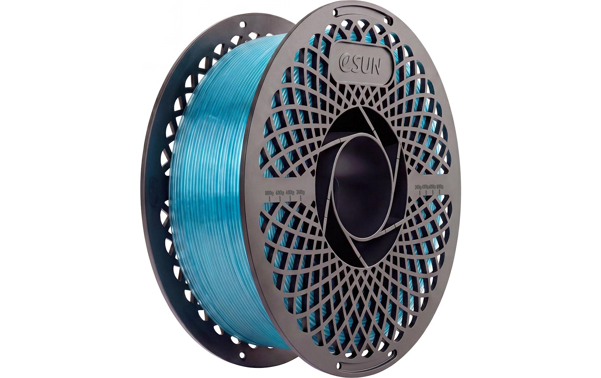 eSUN PLA Clear Rainbow Lila-Blau-Cyan 1kg Transluzentes PLA mit Farbverlauf kaufen Schweiz | Mediatech.ch