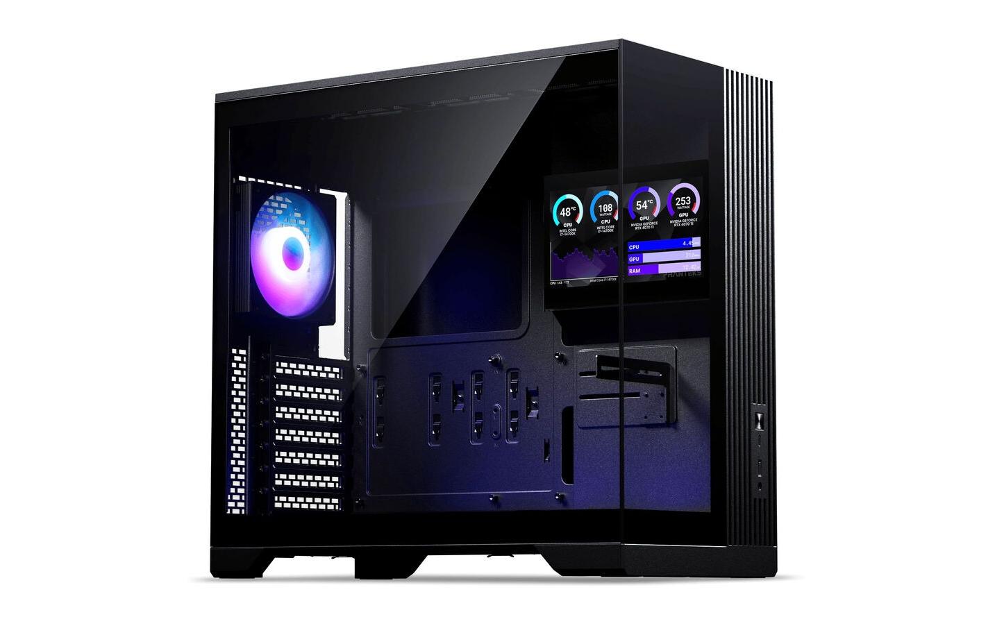 Phanteks XT V5 LCD Misi-Tower Schwarz, 7-Zoll-LCD, TG kaufen Schweiz | Mediatech.ch
