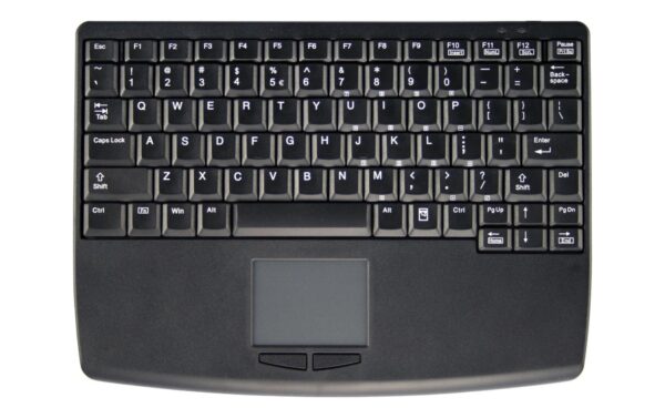 226064 - Mediatech Active Key Tastatur AK-4450G mitTouchpad USB, schwarz,