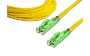 Lightwin LWL Duplex Patchkabel, Singlemode 9/125µm, E2000/APC-E2000/APC, OS2, 2m