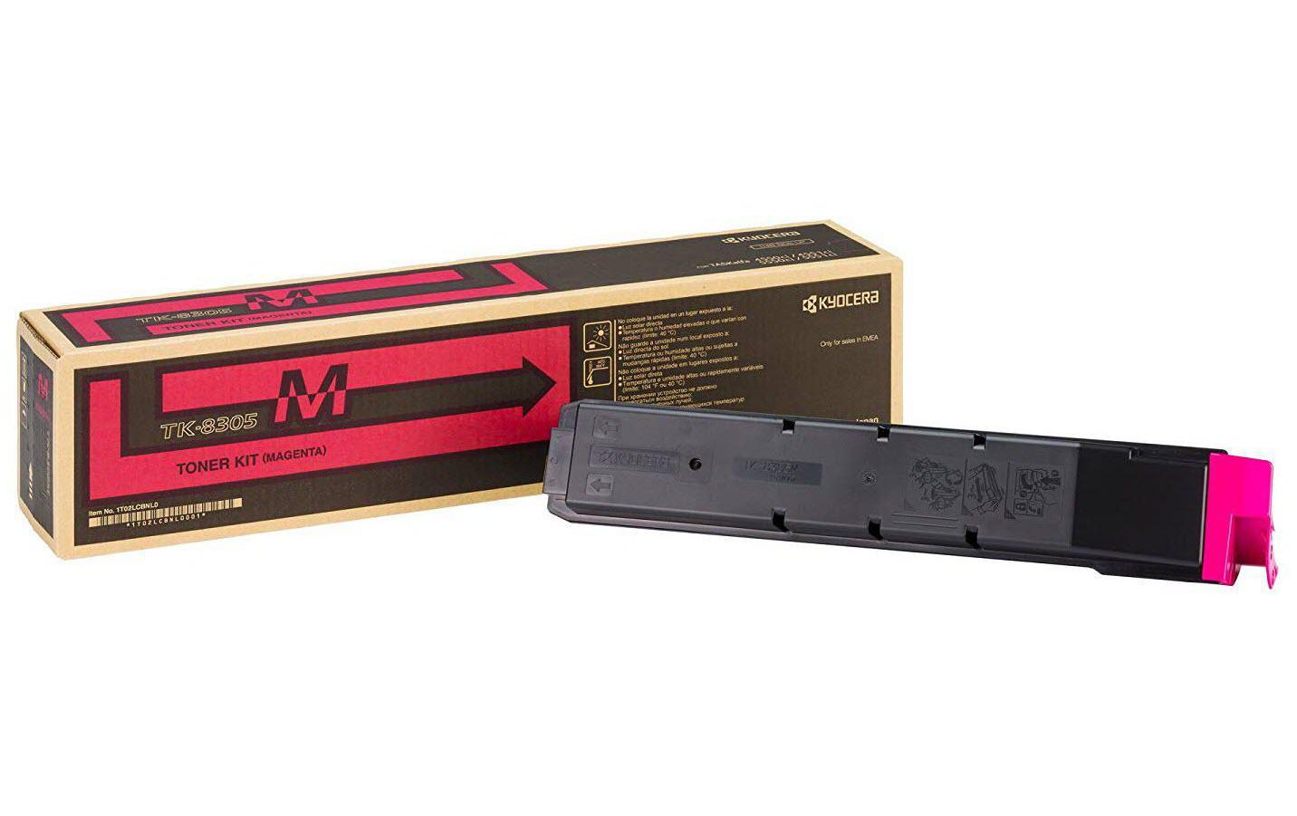 Toner Kyocera TK-8305M,TASKalfa 3050/3550ci magenta, 15'000 Seiten bei 5% Deckung