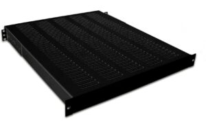 19 WIREWIN  1HE Schwerlastfachboden bis 100kg, Tiefe 1000mm, schwarz