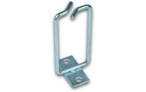WIREWIN Kabelführungsring aus Metall 40x80mm, Zentrale Fixierung, Öffnung vorne