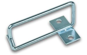 WIREWIN Kabelführungsring aus Metall 40x80mm, Fixierung links, Öffnung rechts