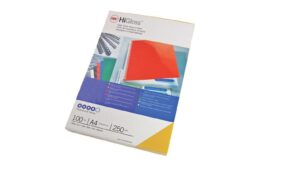 GBC HiGloss Umschlagmaterial blau/weiss innen matt, 250g/qm, 100Stk. kaufen Schweiz | Mediatech.ch