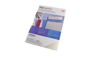 231260 - Mediatech GBC Einbanddeckel Polyclearview, 300my PVC, glasklar, 100Stk. kaufen Schweiz | Mediatech.ch