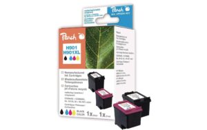 Peach Tinte HP CC654AE+CC656AE  Nr. 901XL black + color, 1x20, 1x21 ml
