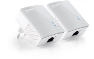 TP-Link TL-PA4010KIT: Powerline Starterkit Bis 600Mbps, 2er Pack, QoS