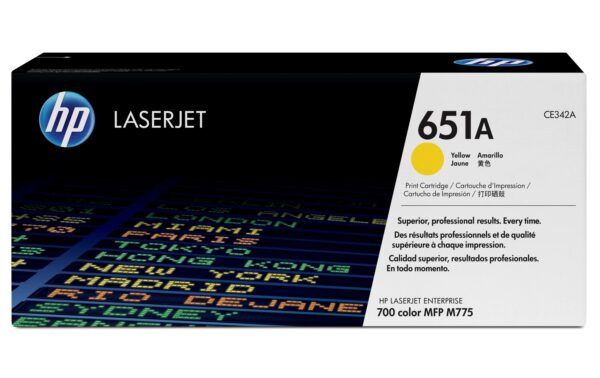 232949 - Mediatech HP Toner 651A - Yellow (CE342A) Seitenkapazität ~ 16'000 Seiten