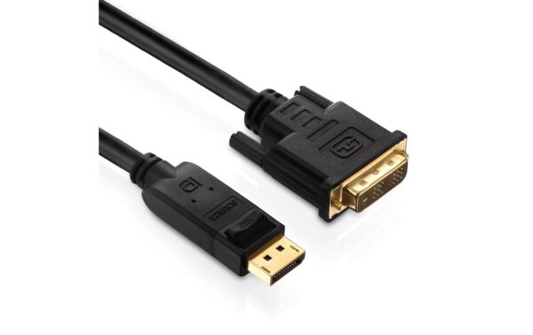 PureInstall, DisplayPort zu DVI Kabel, 1.5m Display Port zu DVI