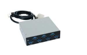EXSYS EX-1167, Interner USB 3.0 HUB, mit 7 Ports für 3.5 Front-Einbau,