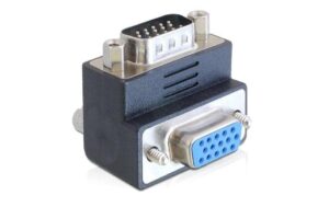 Adapter VGA Buchse auf VGA Stecker 270° 270 Grad Winkeladapter