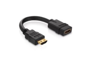 Purelink HDMI auf HDMI Adapter HDMI-Stecker auf HDMI-Buchse, Portsaver