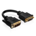 Purelink DVI auf DVI Adapter DVI-Stecker auf DVI-Buchse, Portsaver