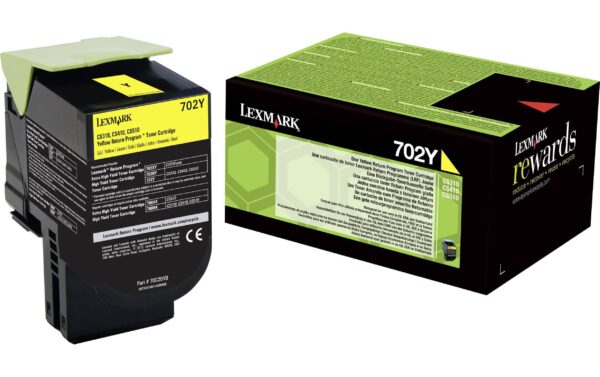 240597 - Mediatech Toner Lexmark 70C20Y0 yellow, 1000 Seiten Lexmark CS310dn, CS310n,