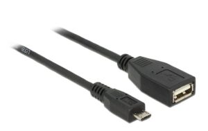 USB OTG (On the Go) Adapterkabel, 50cm Datenübertragung zwischen 2 Mobilgeräten