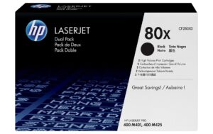 243000 - Mediatech HP Toner 80X - Black 2er-Pack (CF280XD) Seitenkapazität ~ 2x 6'900 Seiten