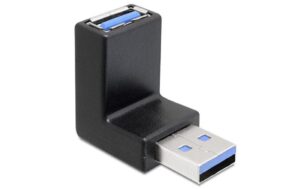 Delock USB3.0 Winkeladapter: A-Buchse zu A-Stecker für USB3.0 Geräte, 270Grad gewinkelt kaufen | Mediatech.ch