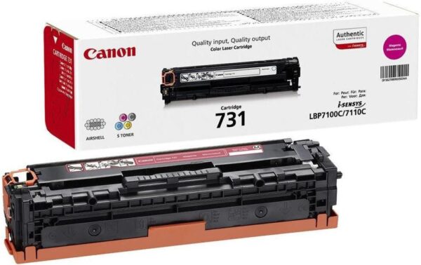 Toner 6270B002 Canon 731, Magenta 1500 Seiten, LBP-7100Cn/LBP-7110CW kaufen Schweiz | Mediatech.ch