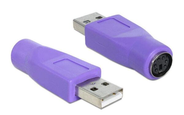 246506 - Mediatech Delock USB Stecker zu PS/2-Buchse Adapter Für PS2-Gerät muss USB Kompatibel sein kaufen | Mediatech.ch