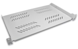 19 WIREWIN  1HE Fachboden, festeinbau, Tiefe 280mm, grau
