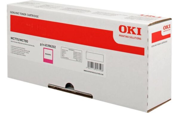 249506 - Mediatech OKI Toner 45396202 magenta, MC770/780 ca. 11'500 Seiten, ISO/IEC 19798