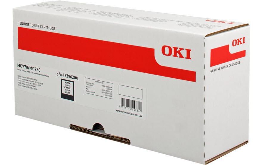 249509 - Mediatech OKI Toner 45396204 black, MC770/780 ca. 15'000 Seiten, ISO/IEC 19798
