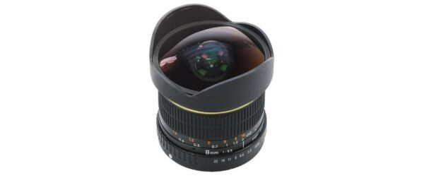 Dörr Fisheye Objektiv 8mm f 3.5, für Canon