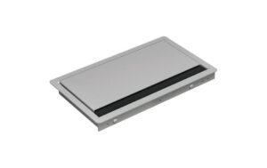 Bachmann CONI COVER Einbaurahmen silbergrau kurz, 248 x 149mm