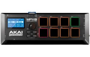 AKAI MPX8, SD Sample Player 8 Pads, USB Midi, Midi IO, Sample Editor