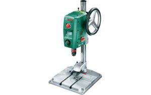 BOSCH Tischbohrmaschine PBD 40 Parallelanschlag, Drehrad, Spannklemme