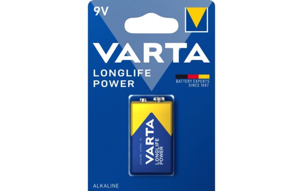 VARTA Batterie Longlife Power 9V, 1Stk 1 Stück, Blister Verpackung kaufen Schweiz | Mediatech.ch