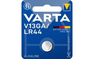 VARTA Knopfzelle V13GA, 1.5V, 1Stk 1 Stück, Blister Verpackung